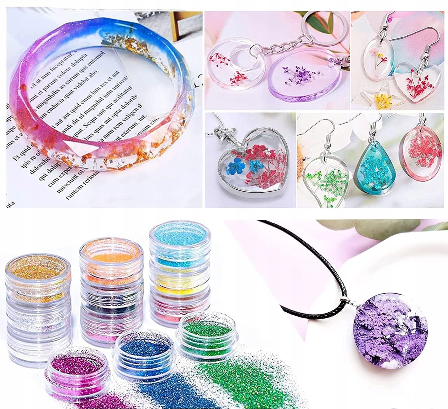 ZESTAW DO ROBIENIA BRANSOLETEK | ZYWICA EPOKSYDOWA | FORMA DO ODLEWANIA - obrazek 12