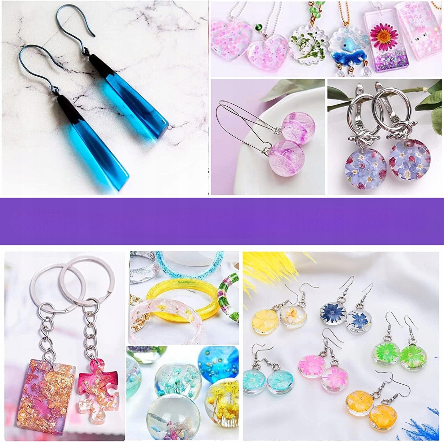 ZESTAW DO ROBIENIA BRANSOLETEK | ZYWICA EPOKSYDOWA | FORMA DO ODLEWANIA - obrazek 14