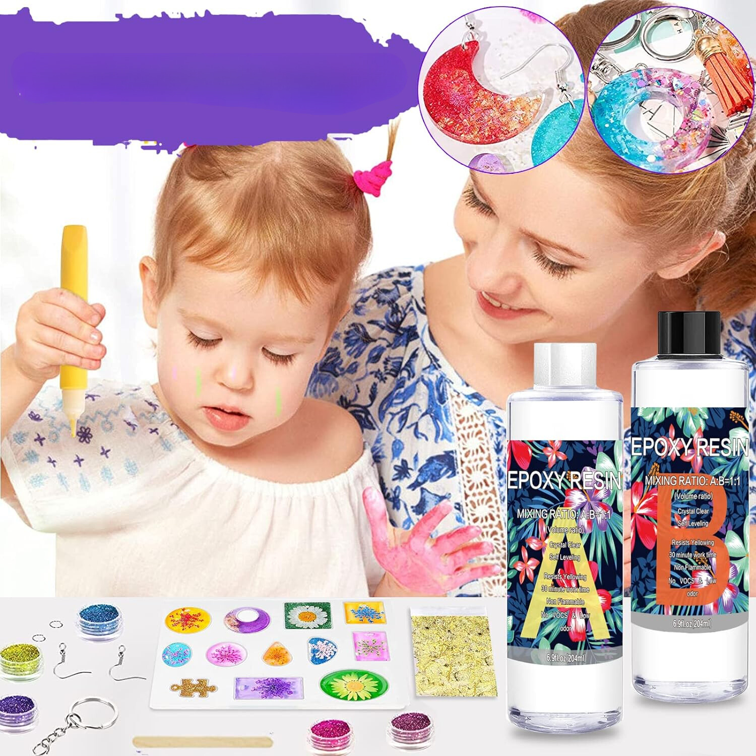 ZESTAW DO ROBIENIA BRANSOLETEK | ZYWICA EPOKSYDOWA | FORMA DO ODLEWANIA - obrazek 16