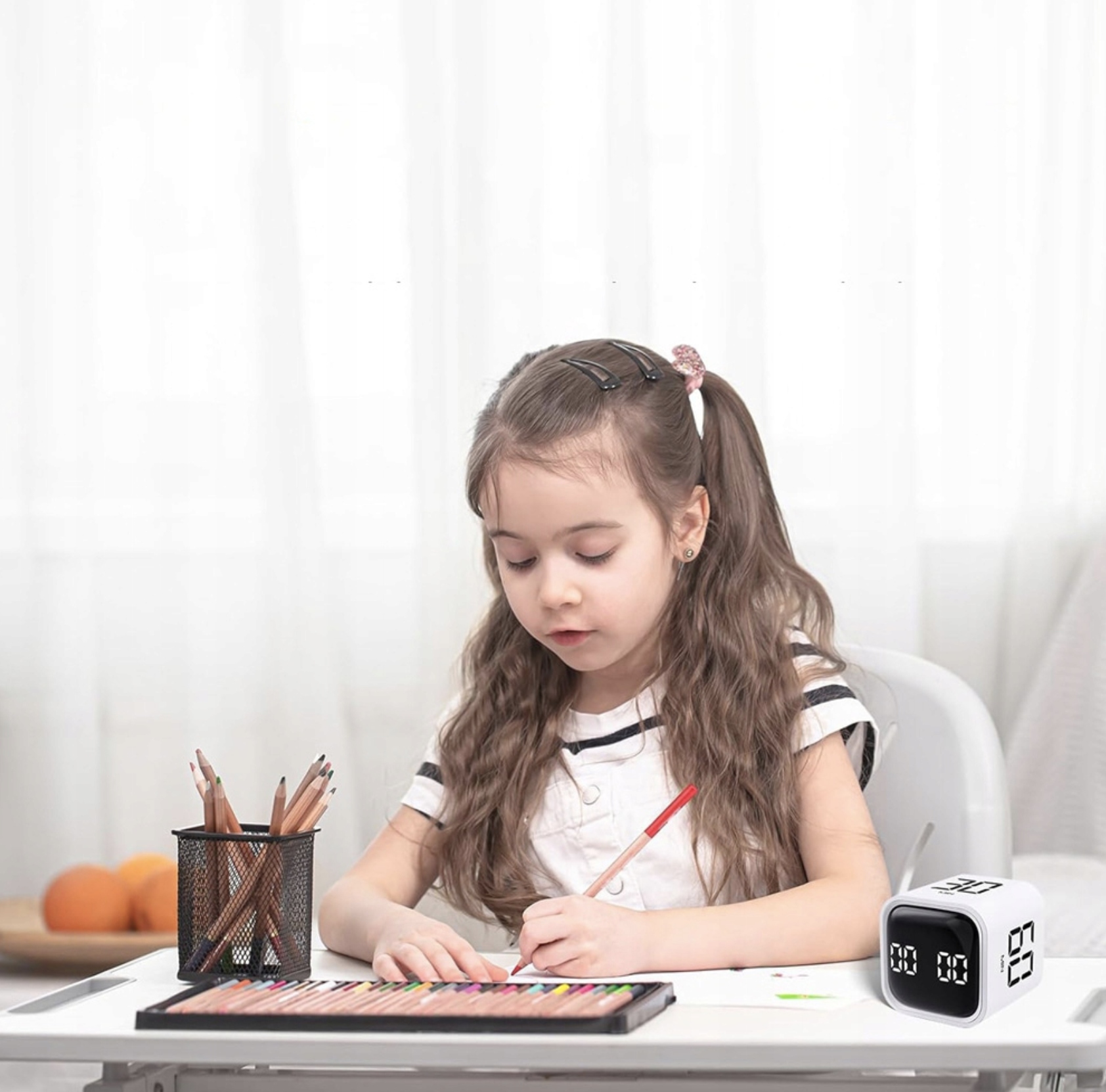 Pomodoro Timer Obrotowy Zegar Cube Timer, 5/10/30/60 Minut I Odliczanie - obrazek 6